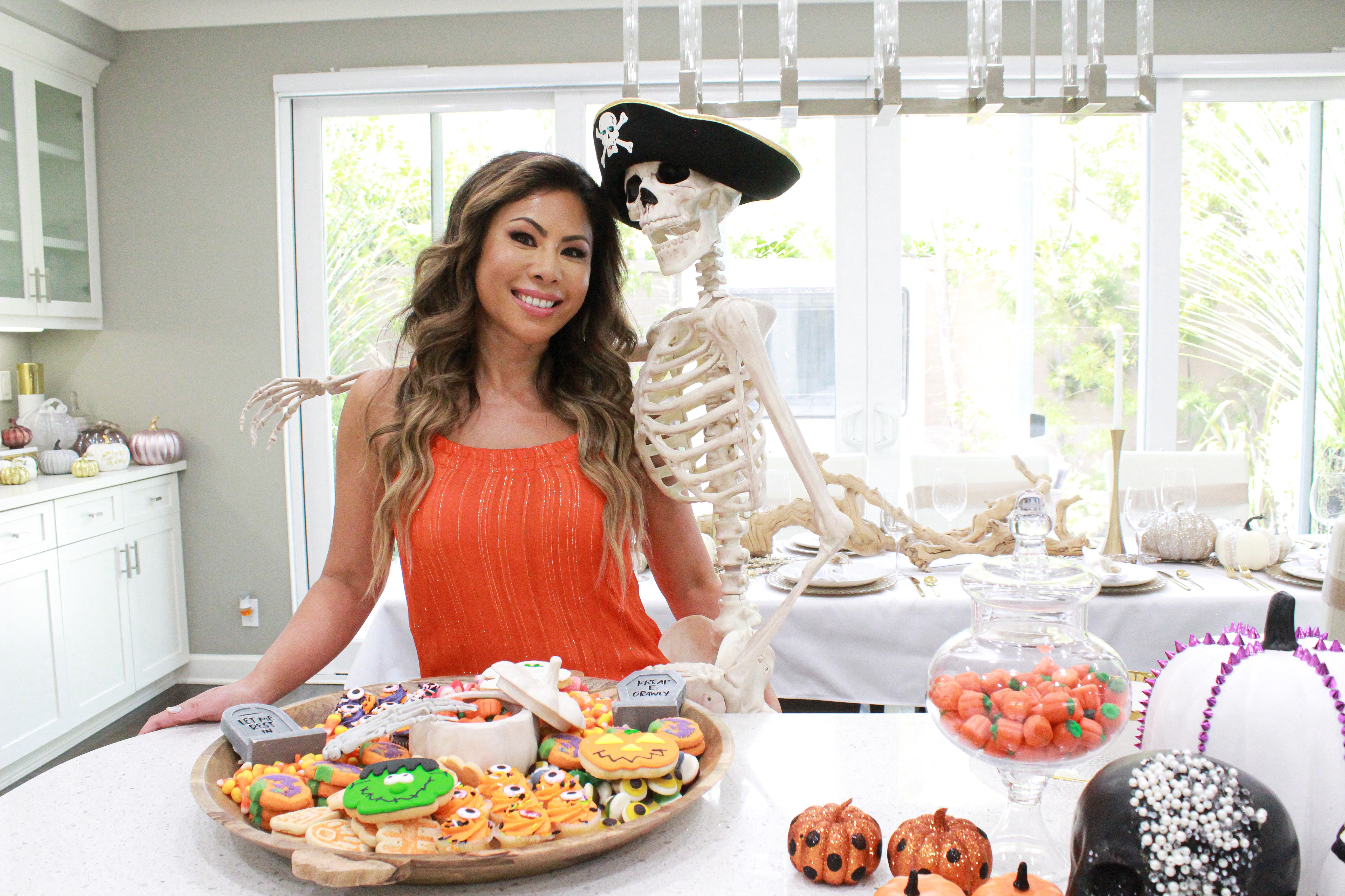 Festive Halloween Charcuterie Board