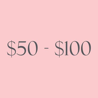 $50 to $100