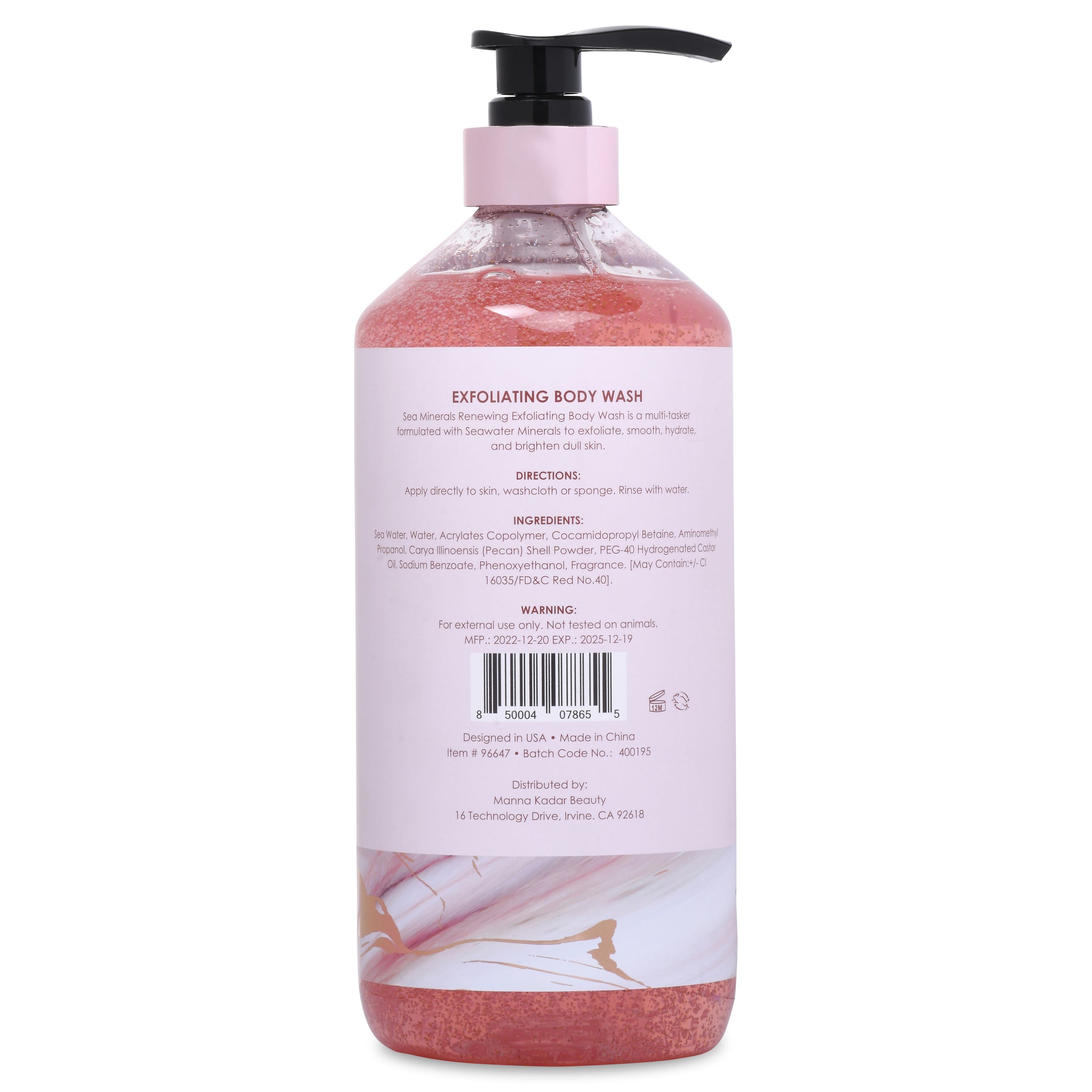 Exfoliating Body Wash - Pomegranate