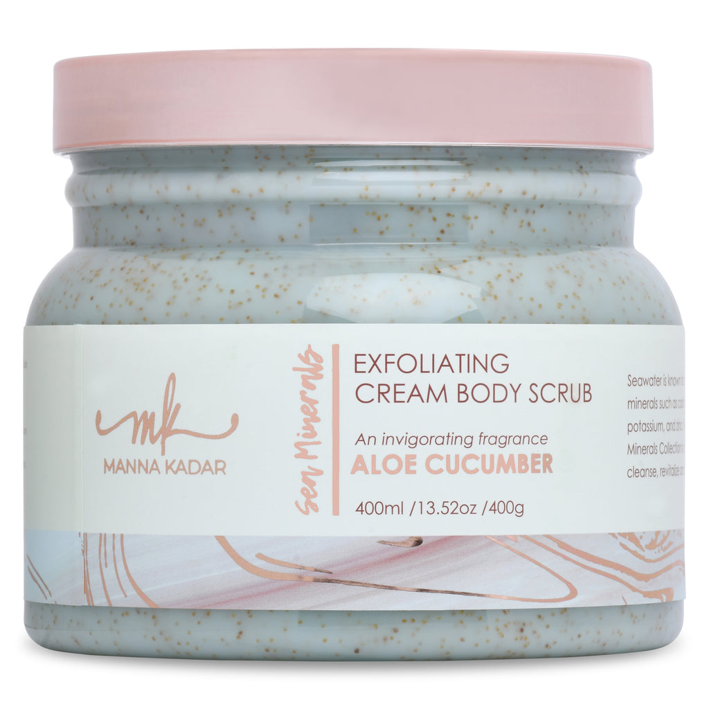 Exfoliating Cream Body Scrub - Aloe Cucumber