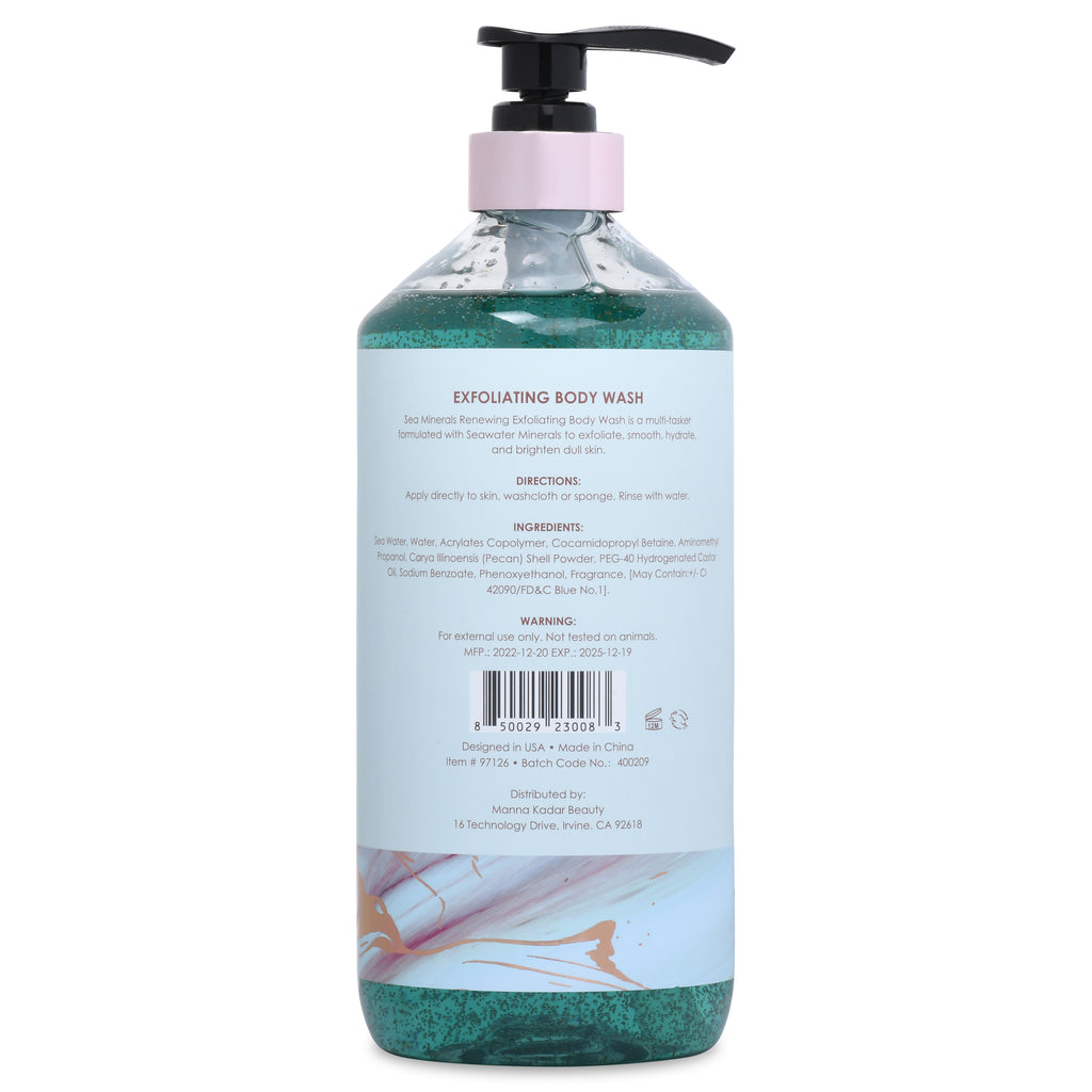 Exfoliating Body Wash - Eucalyptus & Marine Collagen