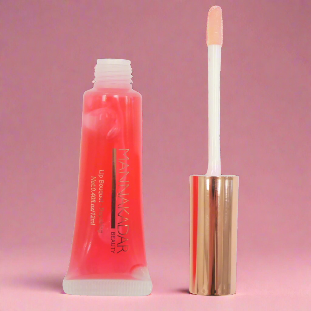 97289-_Repairing_Lip_Balm by Manna Kadar on pink background