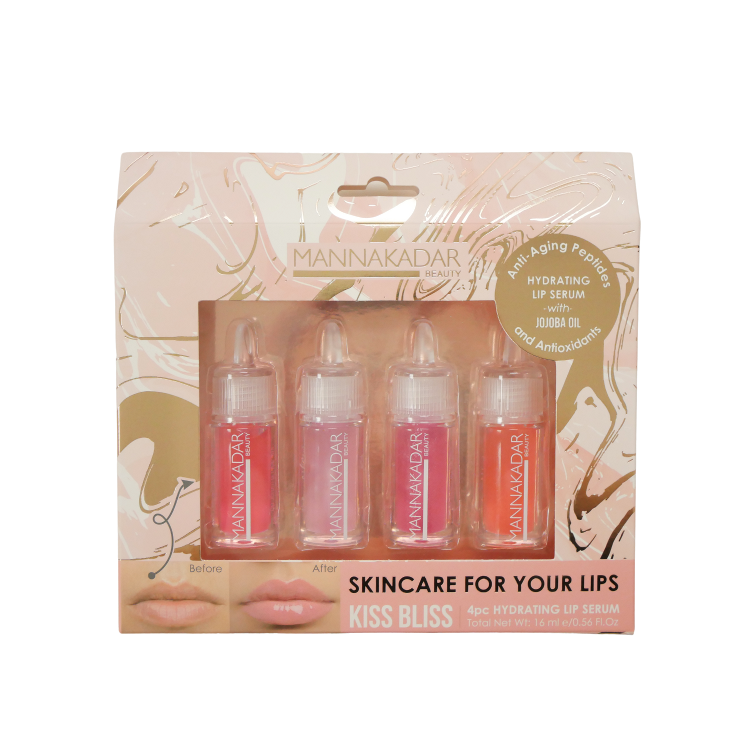 Manna Kadar Kiss Bliss Tinted Lip Serum - Skincare for your lips