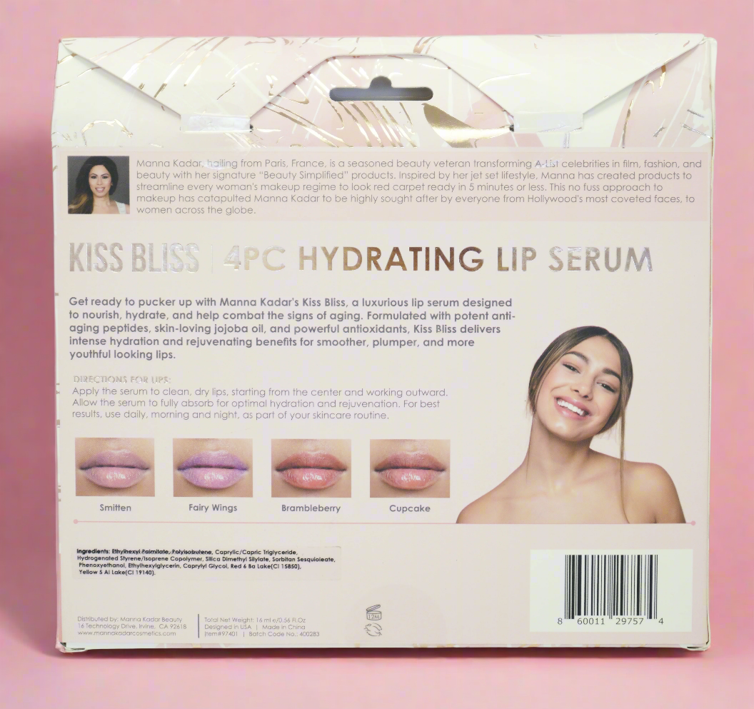 Manna Kadar Kiss Bliss Tinted Lip Serum - Skincare for your lips