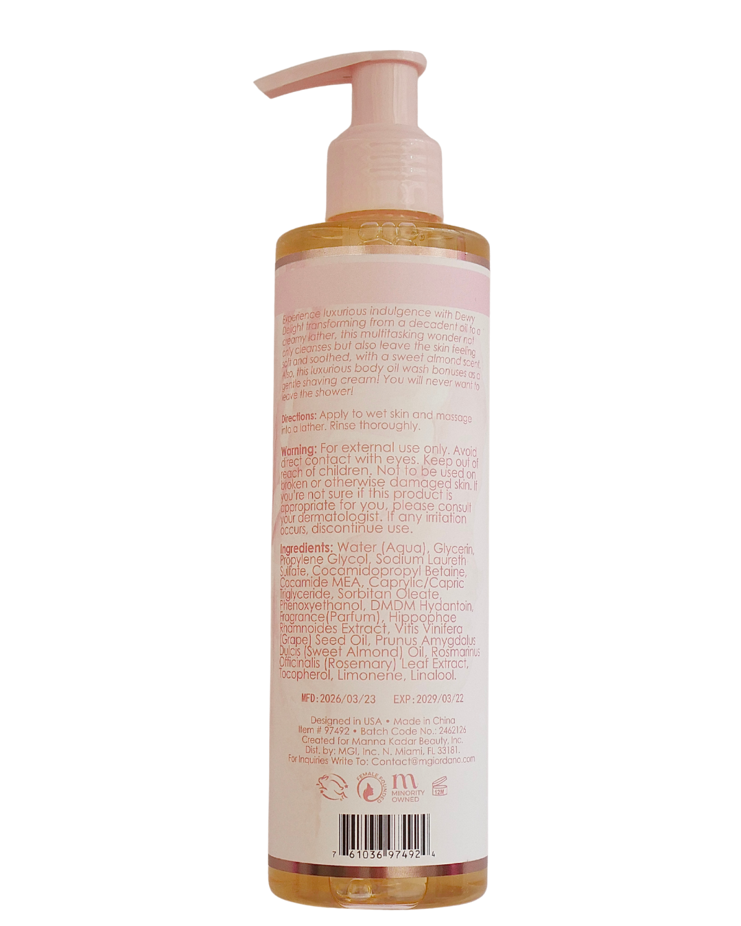 Dewy Delight - Shower Oil Body Wash