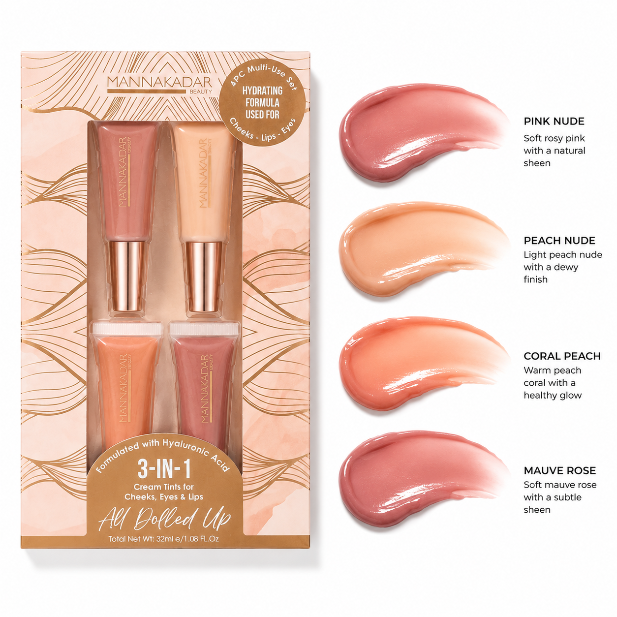 All Dolled Up Lip, Eyes & Cheek Tint