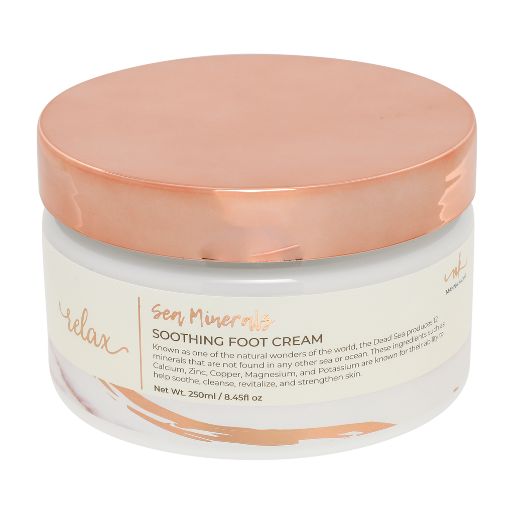 Sea Minerals Soothing Foot Cream - Pomegranate