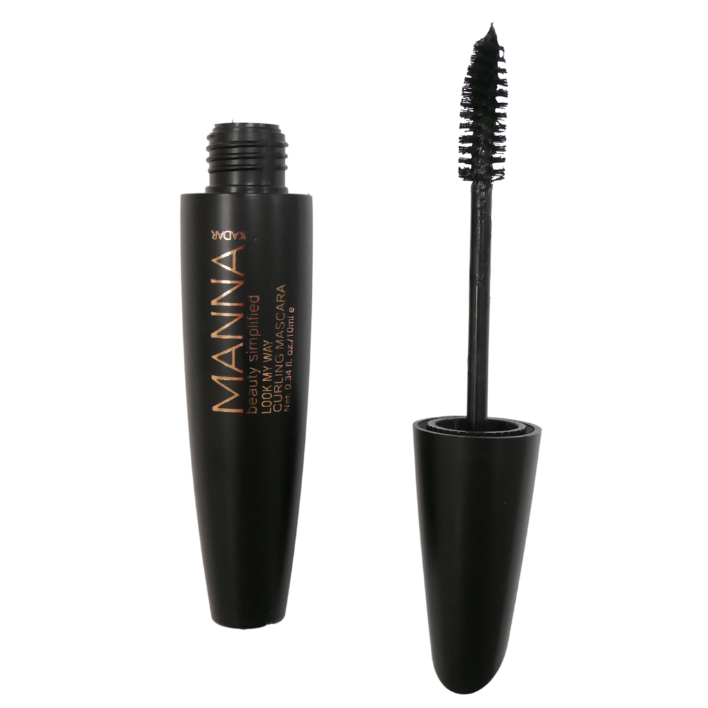 Manna Kadar Look My Way Mascara Jet Black, Intense Volume